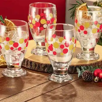 Avon Set x 4 vasos red oferta