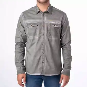 Gzuck Camisa tafeta stretch arrows m/larga oferta