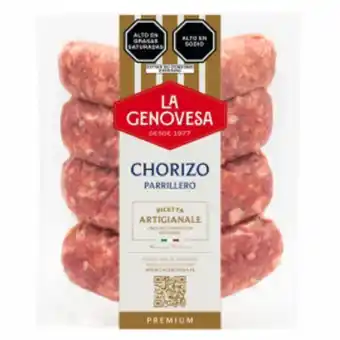 Freshmart Chorizo parrillero - la genovesa - envase x 460 gr ( 4 und) - unidad oferta