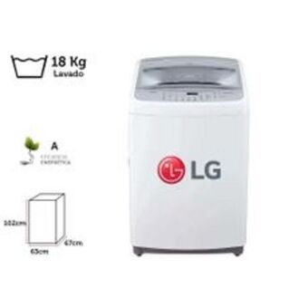 Metro Lg lavadora 18 kg ts1804nw smart motion oferta