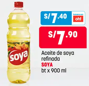 Plaza Vea Aceite de Soya Ferinada Soya 900ml oferta