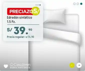 Tottus Casa Joven Edredón Sintético 1.5 pz. oferta