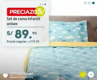 Tottus Casa Joven Set de Cama Infantil Unisex oferta