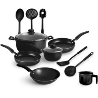 Linio Record juego de ollas gris antiadherente... oferta