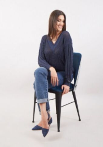 Michelle Belau Pantalón denim oferta