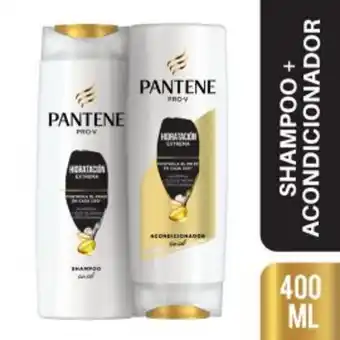 Pack shampoo+acondicionar pantene pro-v hidratación extrema 400ml - unidad