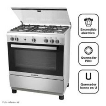 Metro Bosch cocina a gas pro525 ix 5 hornillas oferta