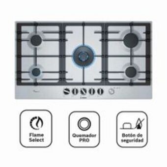 Metro Bosch cocina empotrable a gas pcr9a5m90v 5 hornillas oferta