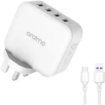 Platanitos Oraimo cargador pared powercube 10.5w + cable micro usb oferta