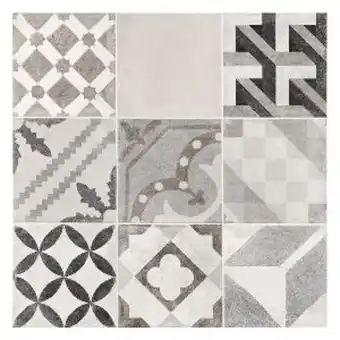 Cassinelli Porcelanato vintage negro mate - 60.8x60.8 cm - 1.48 m2 oferta