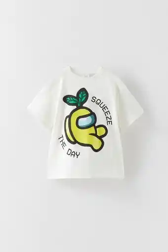 ZARA Camiseta among us tm foil oferta