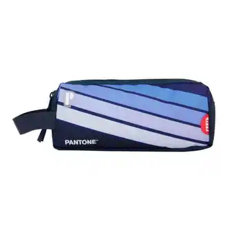 Porta Cartuchera urbania blue stripes pantone oferta