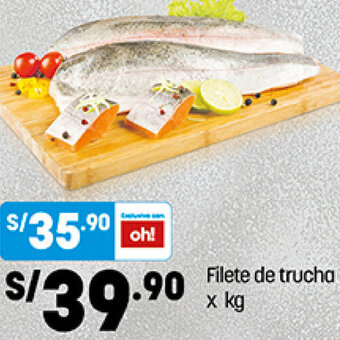 Plaza Vea Filete de Trucha oferta