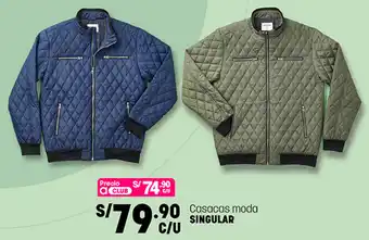 Plaza Vea Casacas Moda Singular oferta