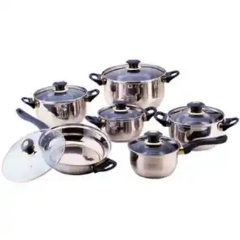Linio Juego de olla royal 12 piezas azul ry-12... oferta
