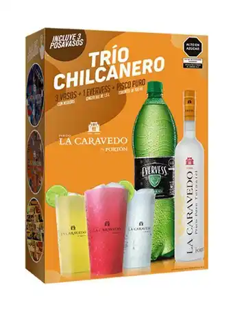 Sumon Licores Pack chilcanero la caravedo torontel 750ml oferta