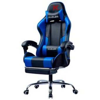 Silla gamer gt con masajeador lumbar y r...