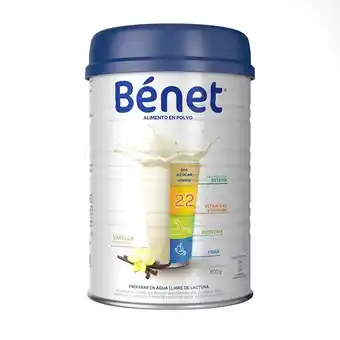 Tottus Batido nutricional benet vainilla 800 gr oferta