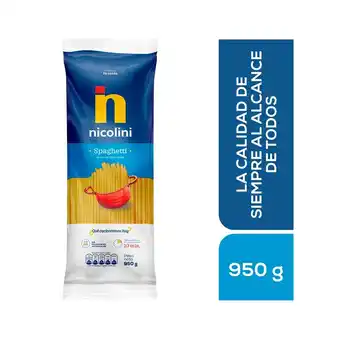 Tottus Fideos nicolini spaghetti 950 gr oferta