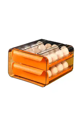 Tiendas EFE Porta huevos acrílicos doble bandeja oferta