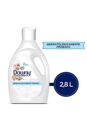 Tiendas EFE Suavizante para ropa downy concentrado suave y gentil 2.8l oferta