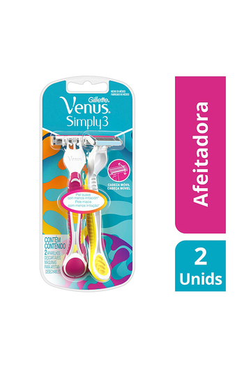 Tiendas EFE Máquina para afeitar gillette venus simply3 2 unidades oferta