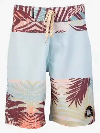 Ropa de baño para niño dunkelvolk boardshort leaf 2 18" lb 8 años a más