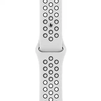 Correa deportiva nike para apple watch (42mm - 44mm - 45mm) - plata