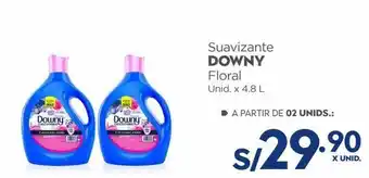 Makro Suavizante downy floral unid. x 4.8 l oferta