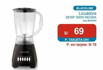 Makro Licuadora blackline oferta