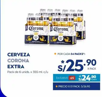 Makro Cerveza corona extra oferta
