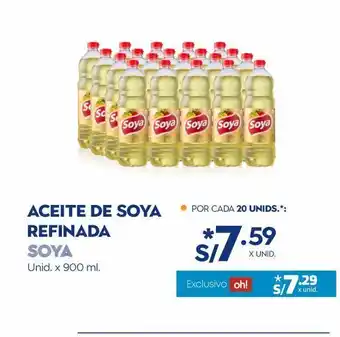 Makro Aceite de soya refinada soya oferta