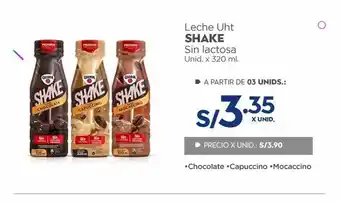 Makro Leche uht shake x 320ml oferta