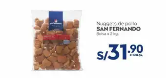 Makro Nuggets de pollo san fernando x 2kg oferta