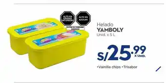 Makro Helado yamboly x 5l oferta