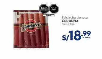Makro Salchicha cerdeña x 1kg oferta