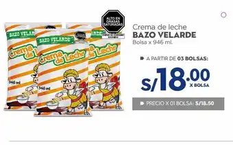 Makro Crema de leche bazo velarde x 946ml oferta