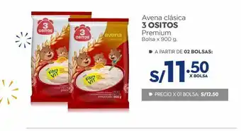 Makro Avena 3 ositos x 900g oferta