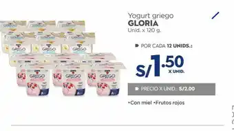Makro Yogurt griego gloria x 120g oferta