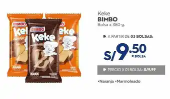 Makro Kekes bimbo x 380g oferta