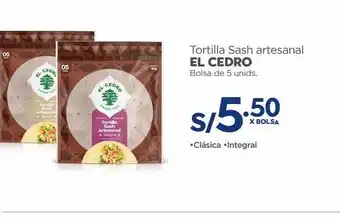 Makro Tortillas sash artesanal el cedro oferta