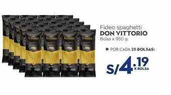 Makro Fideos don vittorio x 950g oferta