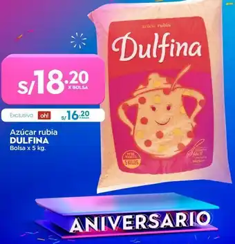 Makro Azúcar rubia dulfina x 5kg oferta
