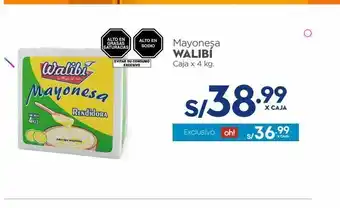 Makro Mayonesa walibi x 4kg oferta