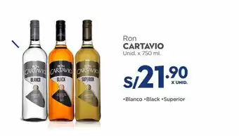 Makro Ron cartavio x 750ml oferta