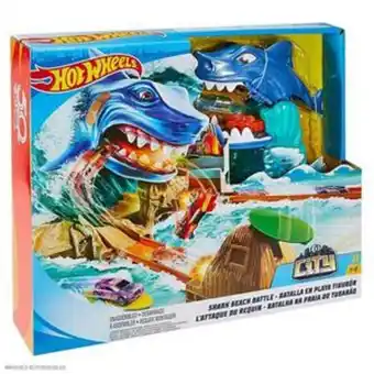 Tai Loy Hot wheels city batalla en playa tiburón oferta