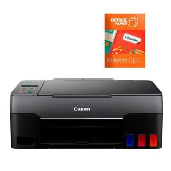 Hiraoka Impresora multifuncional canon pixma g2160 + etiquetas precortadas x 05 hojas a4 - 70 etiquetas oferta