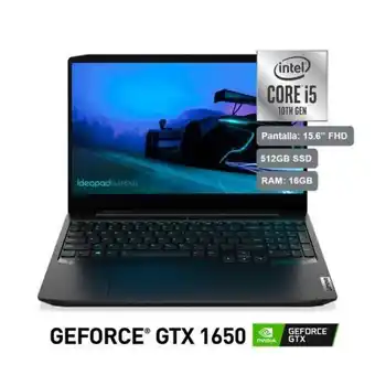 Hiraoka Laptop lenovo ideapad gaming 3i 15.6" intel core i5-10300h 512gb ssd 16gb ram oferta