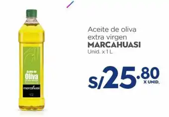 Makro Aceite de oliva extra virgin Marcahuasi unid. x 1L oferta
