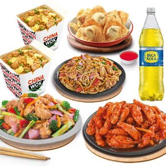 China Wok Super banquete especial al wok oferta